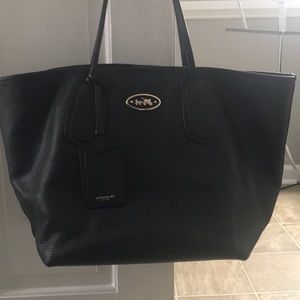 COACH Leather Medium Tote